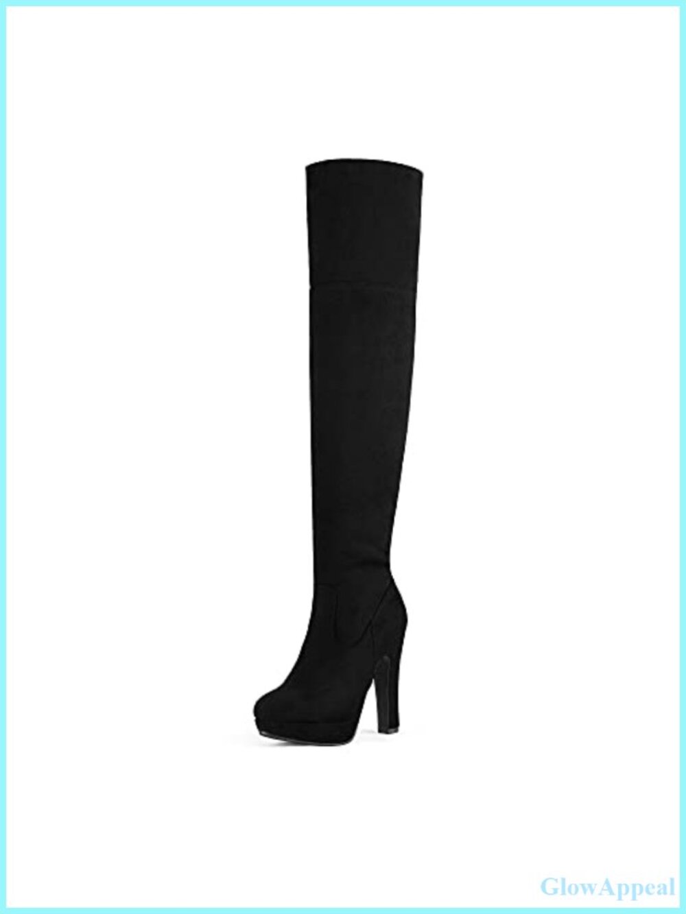 Women's Chunky High Heel Over The Knee Thigh High Platform Boots